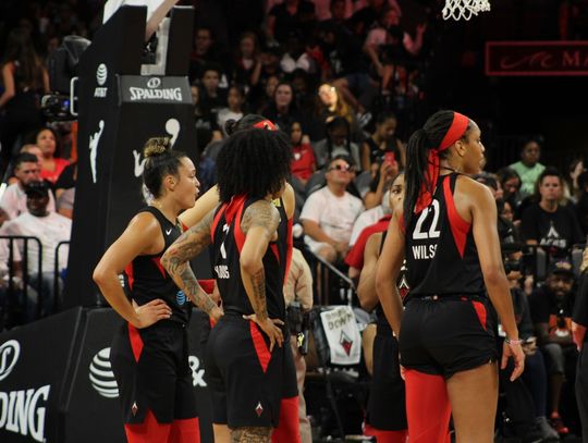 Aces Dominate in 92-75 win over Mystics, Bring Series to 2-1