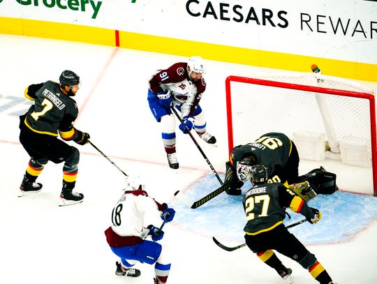 Colorado Outlasts Short-Handed Vegas in West Division Showdown