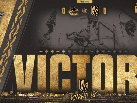 Golden Knights Dominate Canucks in 5-0 Rout in Game 1