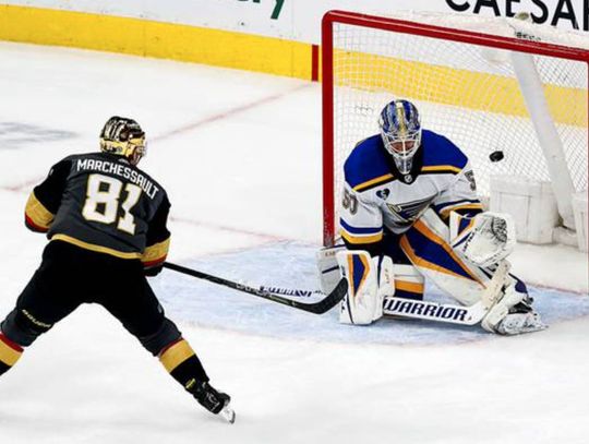 Golden Knights Erase Two-Goal Deficit to Top St. Louis in Overtime