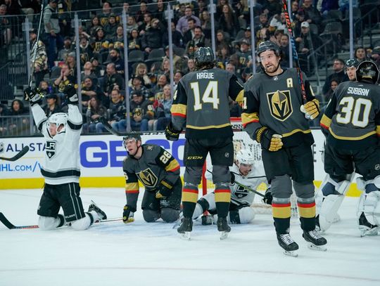 Golden Knights lose 5-2 against the LA Kings after a woeful 1st period