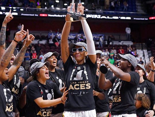 Las Vegas Aces Win WNBA Finals Earning Las Vegas Its First Major Pro Sports Championship 