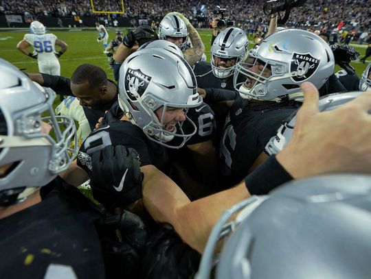Raiders are Playoff Bound after wild overtime win over Chargers 
