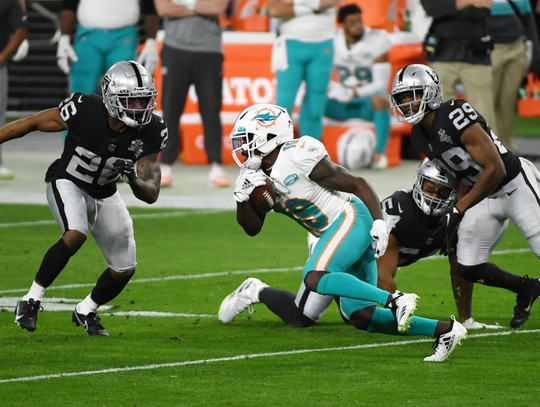 Raiders Knock Off Dolphins in Another Crazy Overtime Game