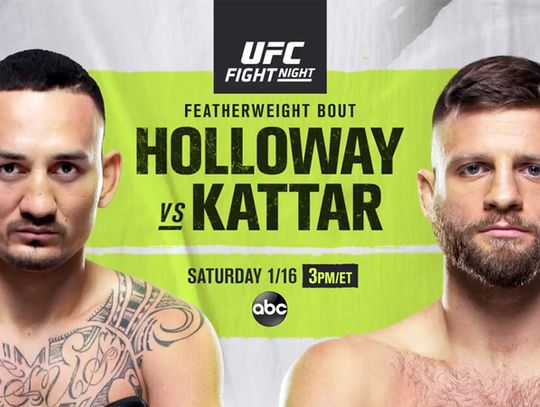 UFC Fight Night: Max Holloway vs. Calvin Kattar