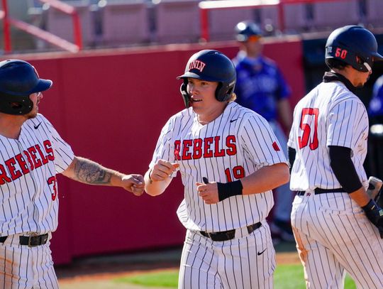 UNLV Baseball Falls Short of a Weekend Sweep Against Air Force, Ending Eight Game Winning Streak