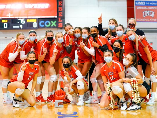 UNLV Women’s Volleyball Enters NCAA Tournament Undefeated