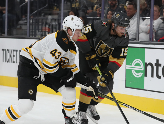 Vegas Golden Knights Suffer 1st Regular Season Defeat of 2019-2020 against the Boston Bruins