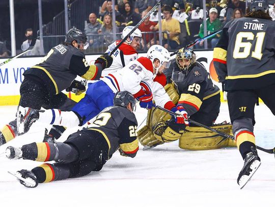 Vegas Golden Knights Take Game 1 Against the Montreal Canadiens in Semifinals 