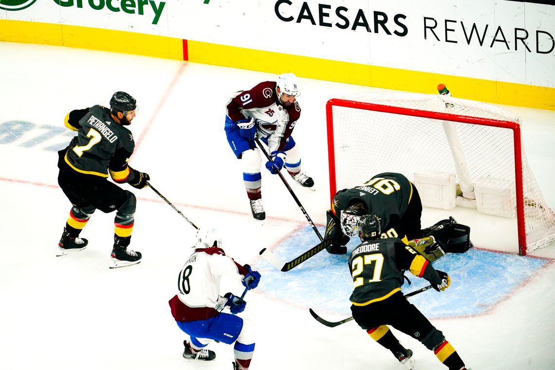 Colorado Outlasts Short-Handed Vegas in West Division Showdown