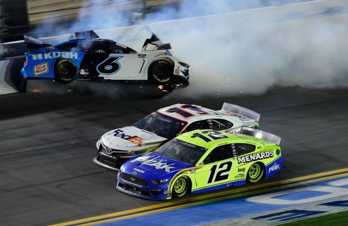 Denny Hamlin Wins Daytona 500 As Ryan Newman Suffers Frightening Last-Lap Crash