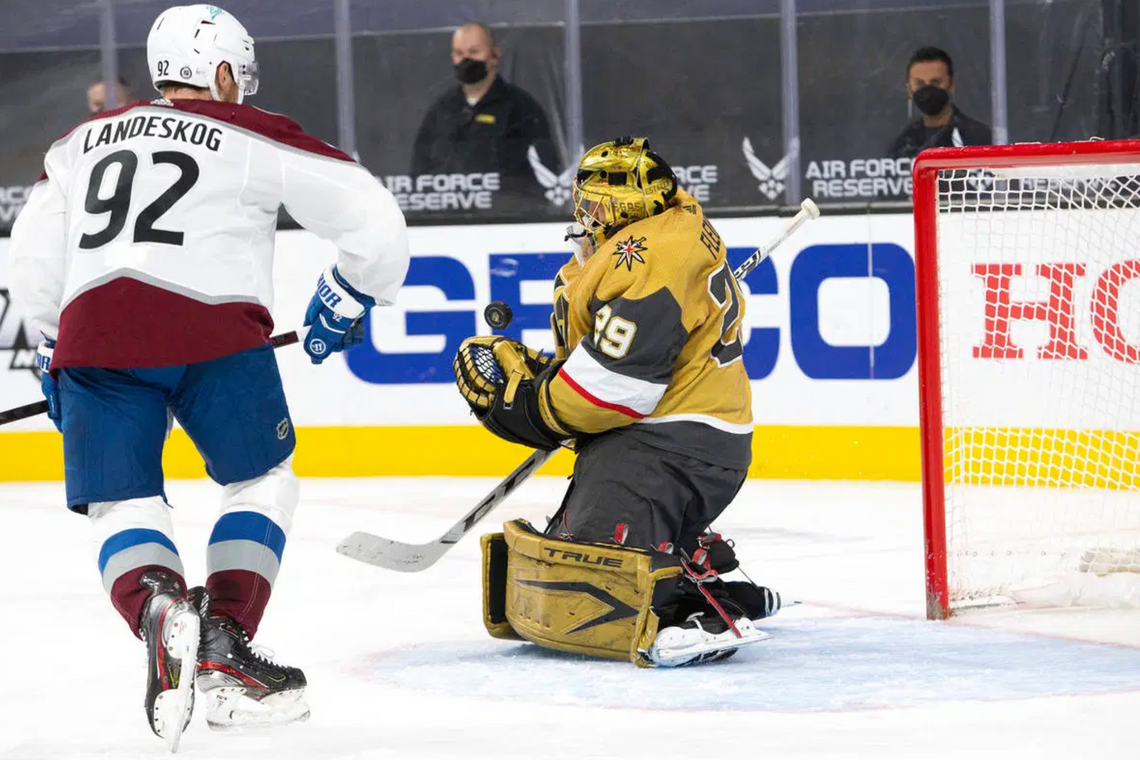 Golden Knights Knock Off Avalanche for 10th Straight Win