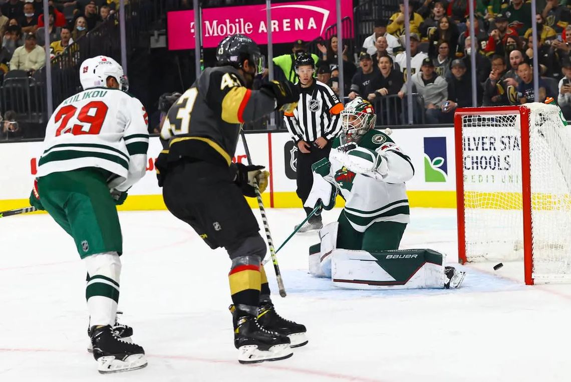 Golden Knights Knock Off Top-Seeded Wild for Second Straight Win
