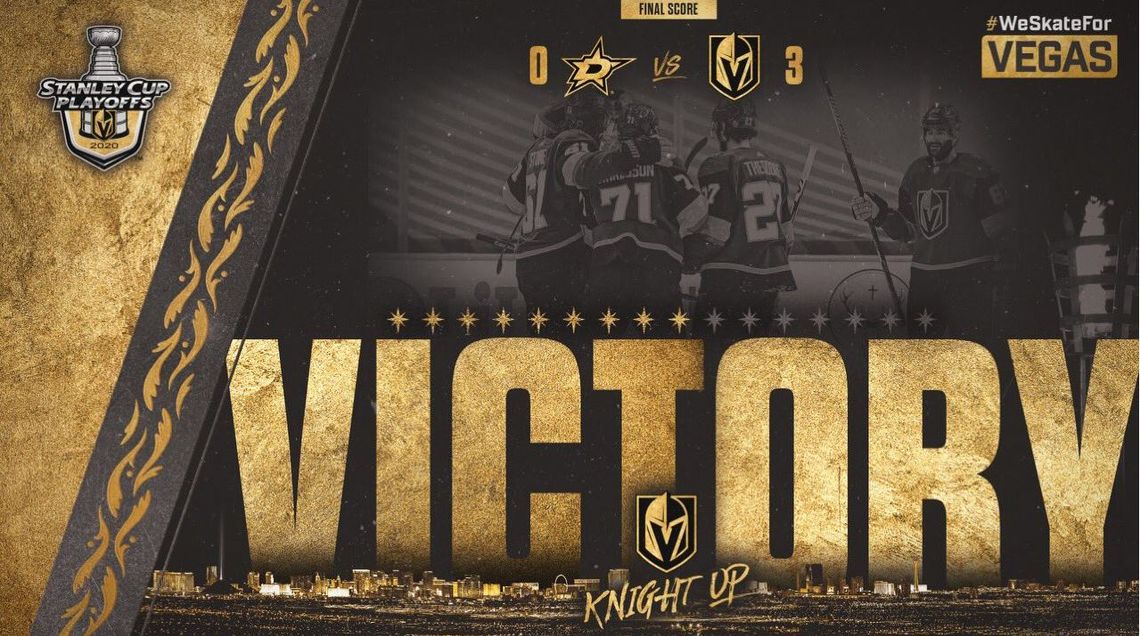 Golden Knights Rebound in Game 2 to Even Series at One