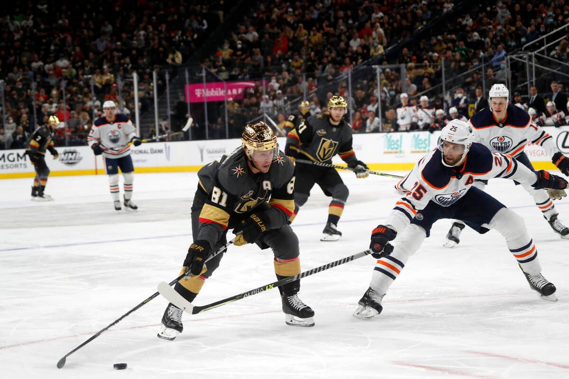 Oilers too much for short-handed Golden Knights