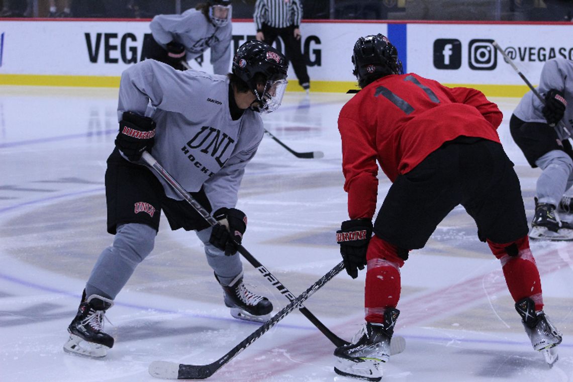 Rebel Hockey Prepare for Home Opener with an Inter-Squad Scrimmage