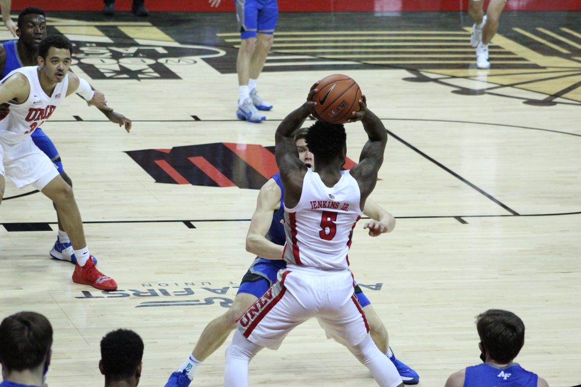 Runnin’ Rebels Pull Through in the Second Half to Overcome Air Force Falcons 69-64