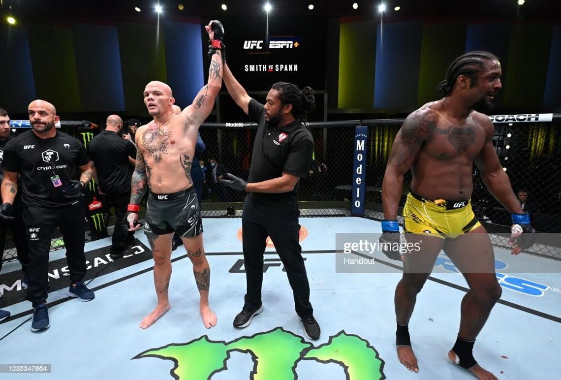 Smith Tops Spann in UFC Fight Night Showdown 