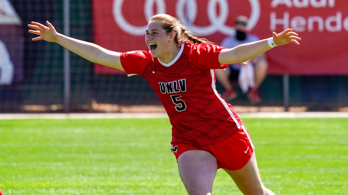 The UNLV Women's Soccer Team Outlasts Fresno State in a Physical Double Overtime 2-1