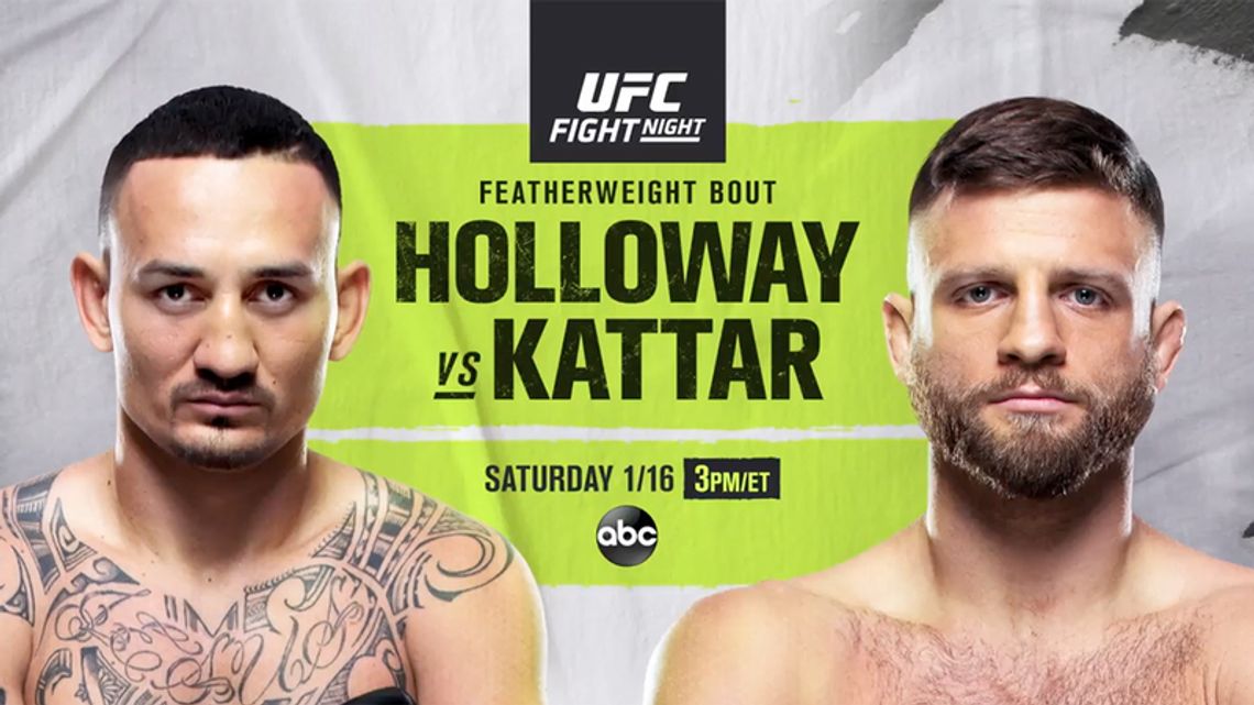UFC Fight Night: Max Holloway vs. Calvin Kattar