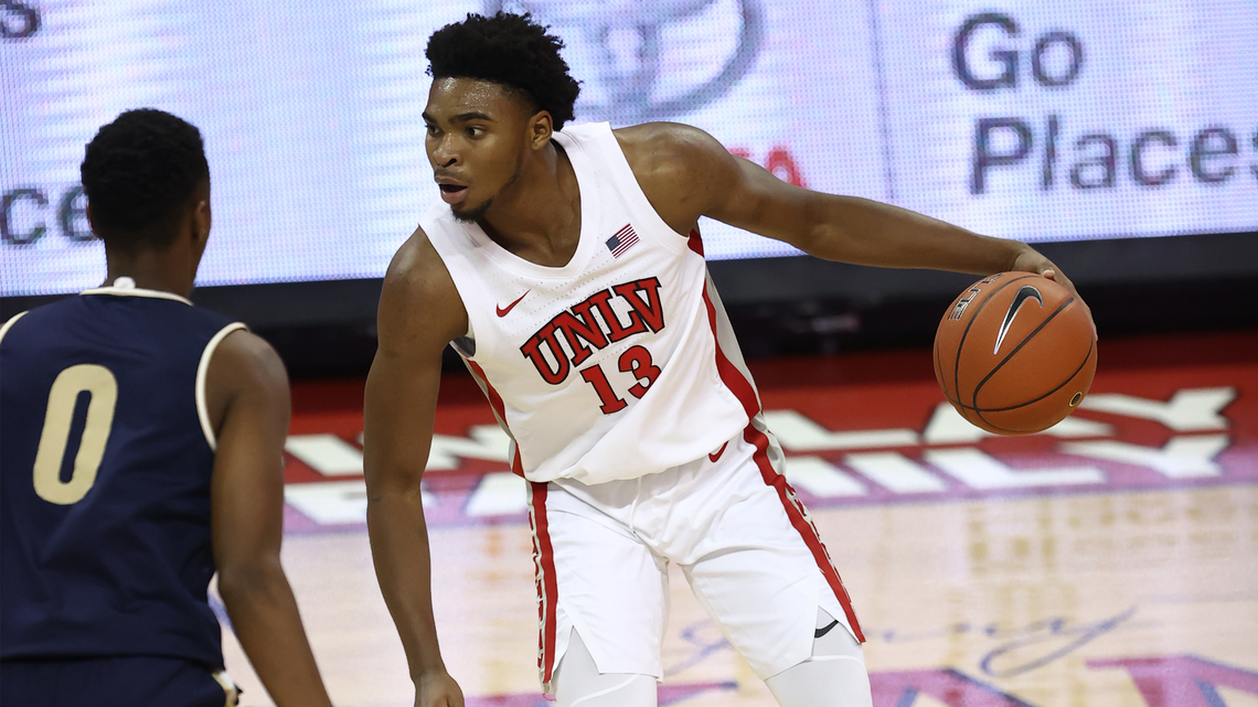 UNLV Runs Away Late Defeating Air Force 68-58