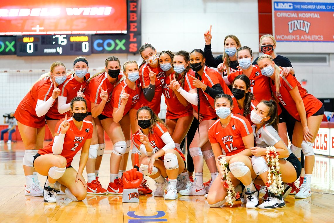 UNLV Women’s Volleyball Enters NCAA Tournament Undefeated