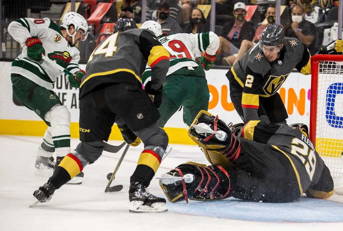 Wild Outlast Golden Knights in Overtime to Take Game One